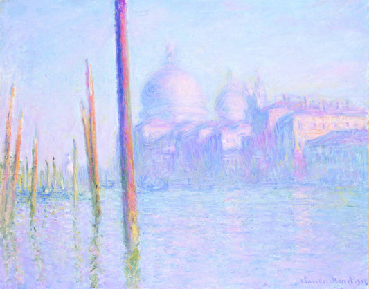 🎨 Stora kanalen, Venedig – Claude Monet, 1908