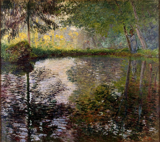"Dammen i Montgeron" – Claude Monet (1876)
