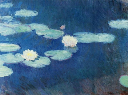 Blå näckrosor – Claude Monet (cirka 1906)