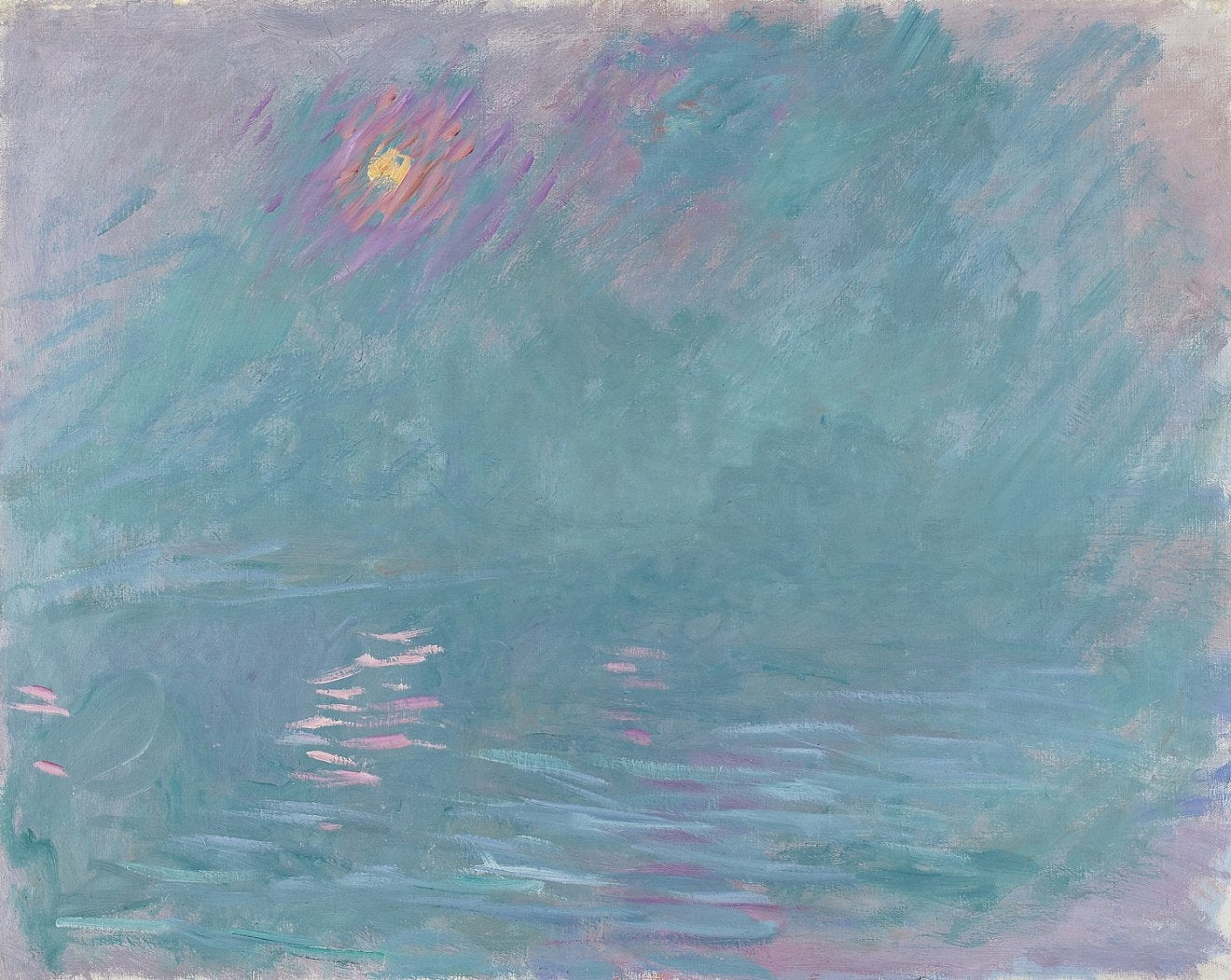 Reproduction du tableau « Le pont de Waterloo - Claude Monet » par Alpha Reproduction en peinture à l’huile