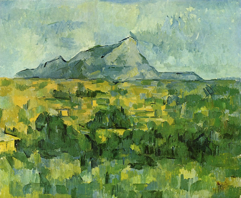 Berget Sainte-Victoire sedd från Lauves - Paul Cézanne