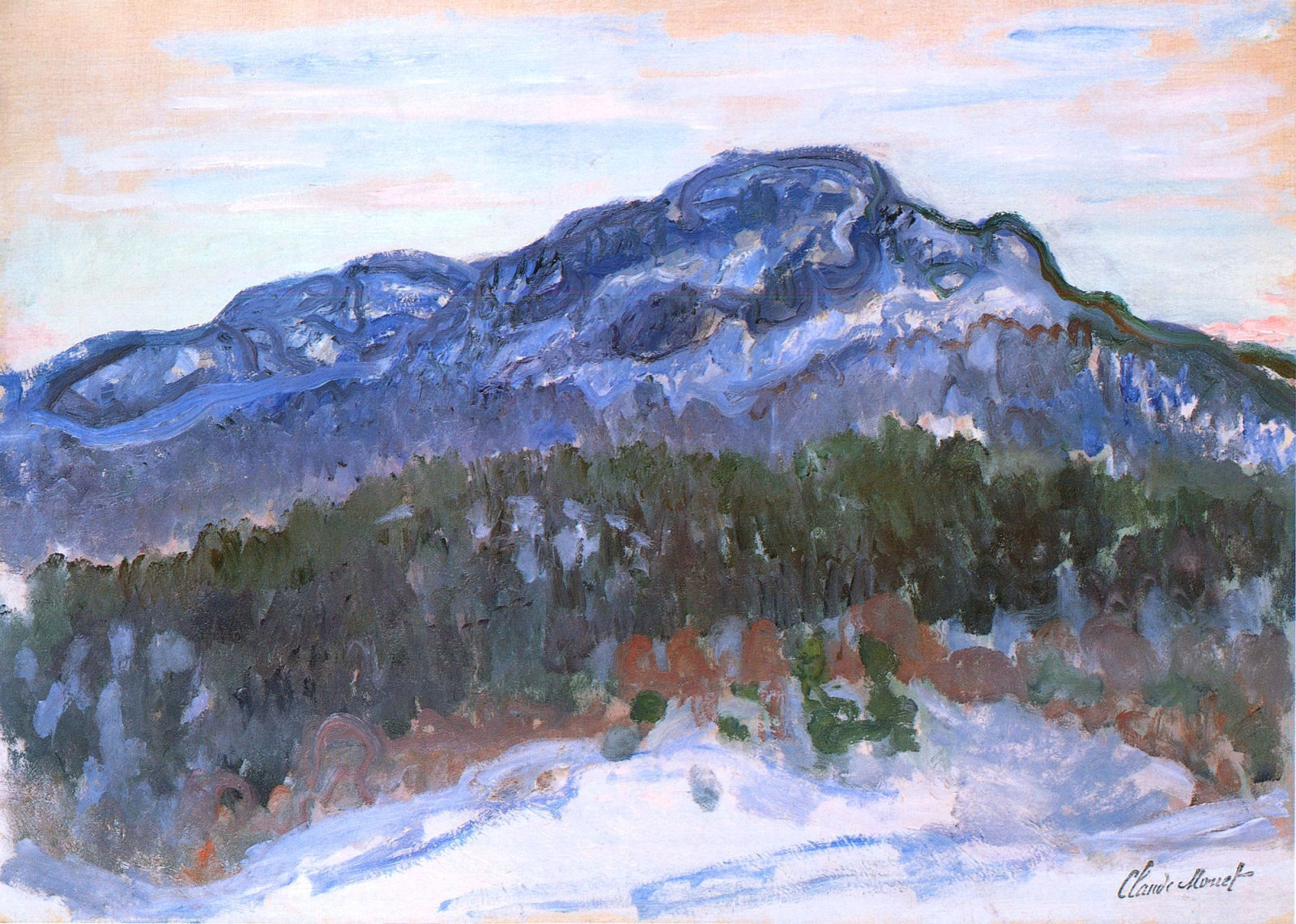 Kolsås-berget - Claude Monet