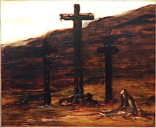 Madeleine vid Calvaire - Gustave Moreau