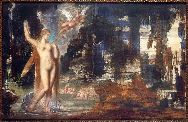 Födelsen av Venus - Gustave Moreau