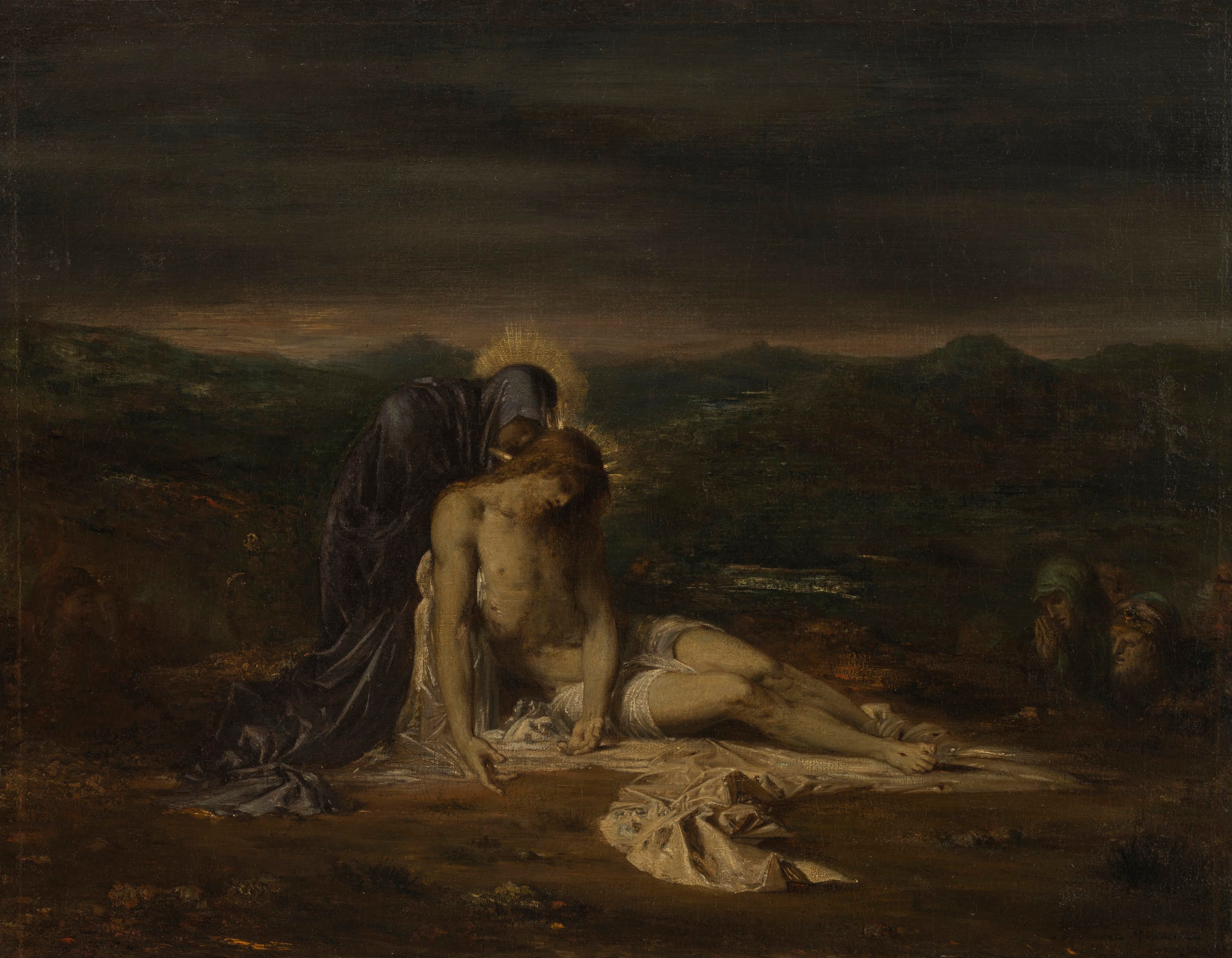 Pietà - Gustave Moreau