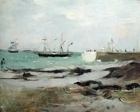 Hamnens ingång - Berthe Morisot