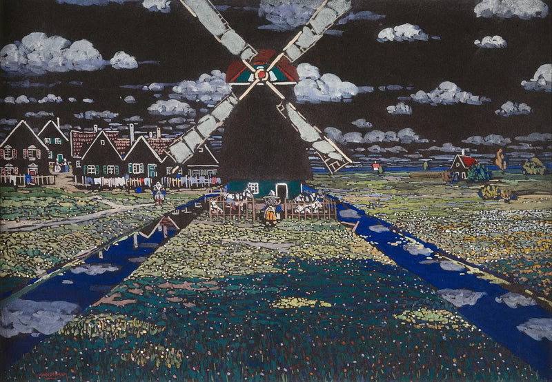 Mölna i Holland - Vassily Kandinsky