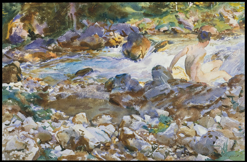 Bergsbäck - John Singer Sargent