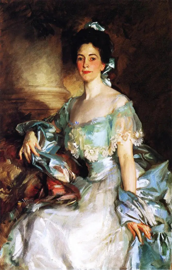 Porträtt av fru A. Lawrence Rotch - John Singer Sargent