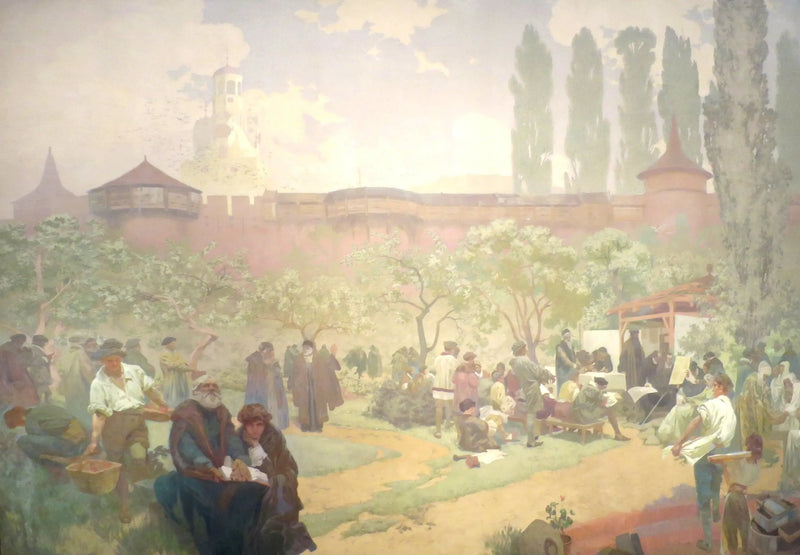 Brödraskolan i Ivančice - Alphonse Mucha