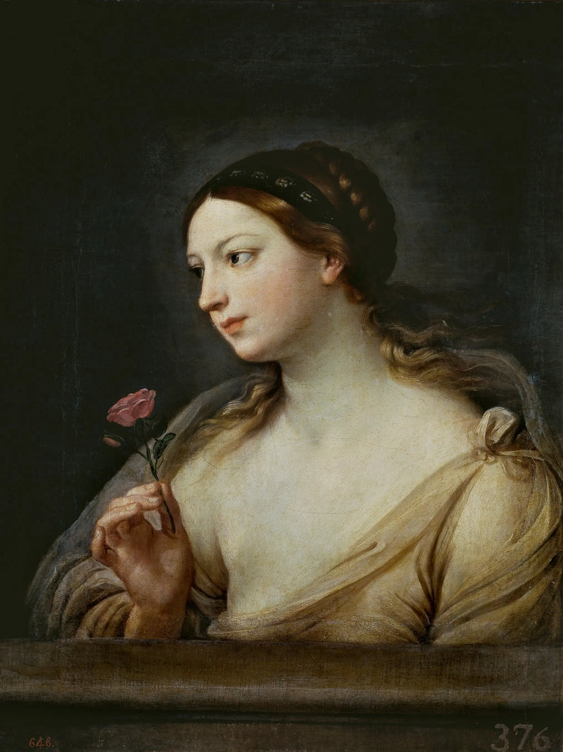 Flickan med rosen - Guido Reni