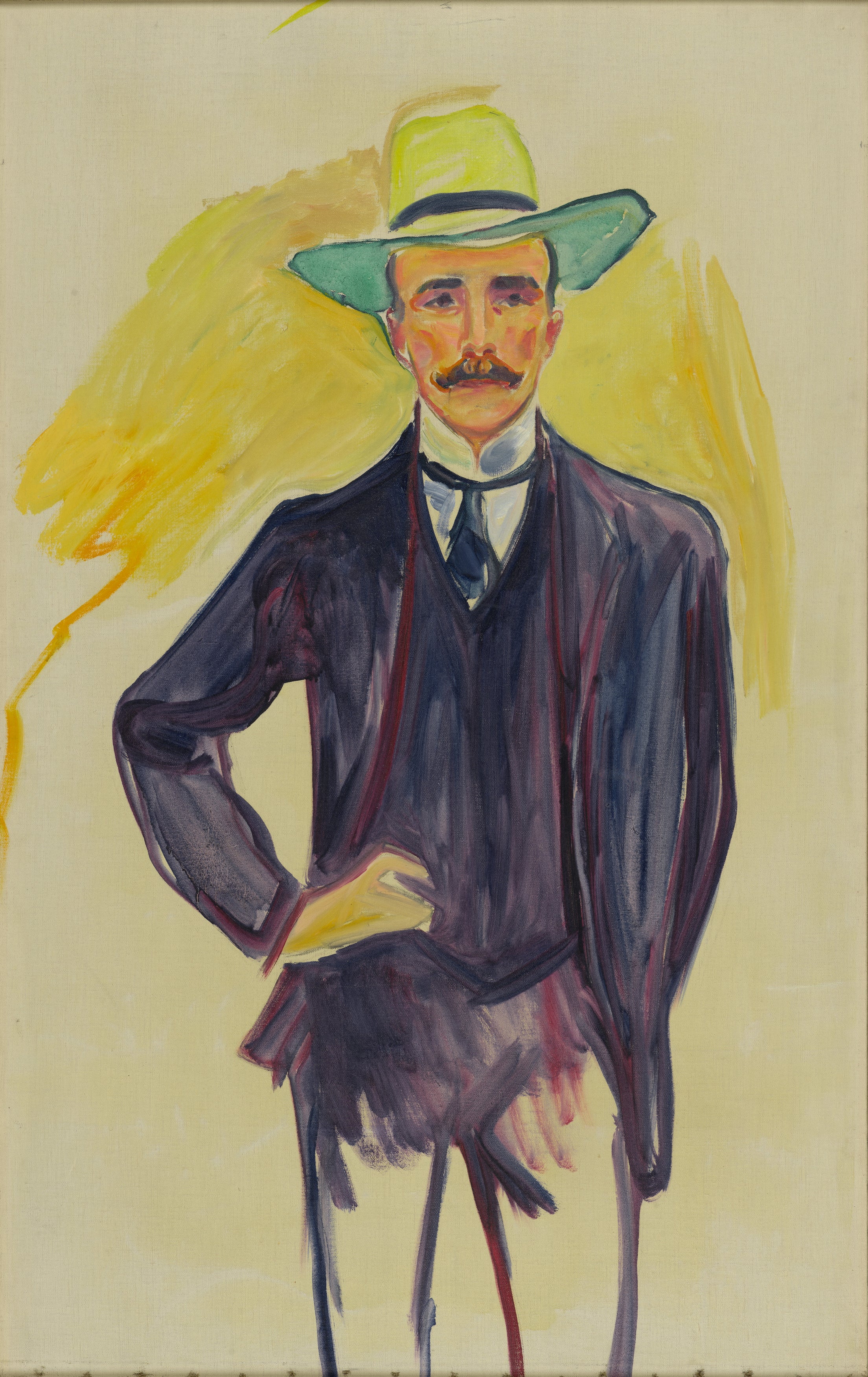 Reproduction du tableau « Harry Graf Kessler - Edvard Munch » par Alpha Reproduction en peinture à l’huile