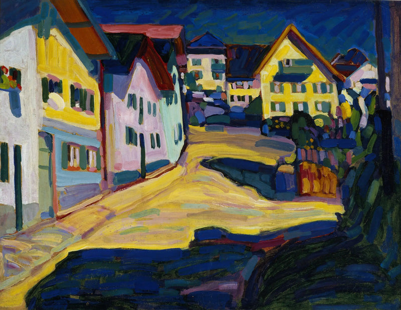 Murnau, Burggrabenstrasse 1, 1908 - Vassily Kandinsky