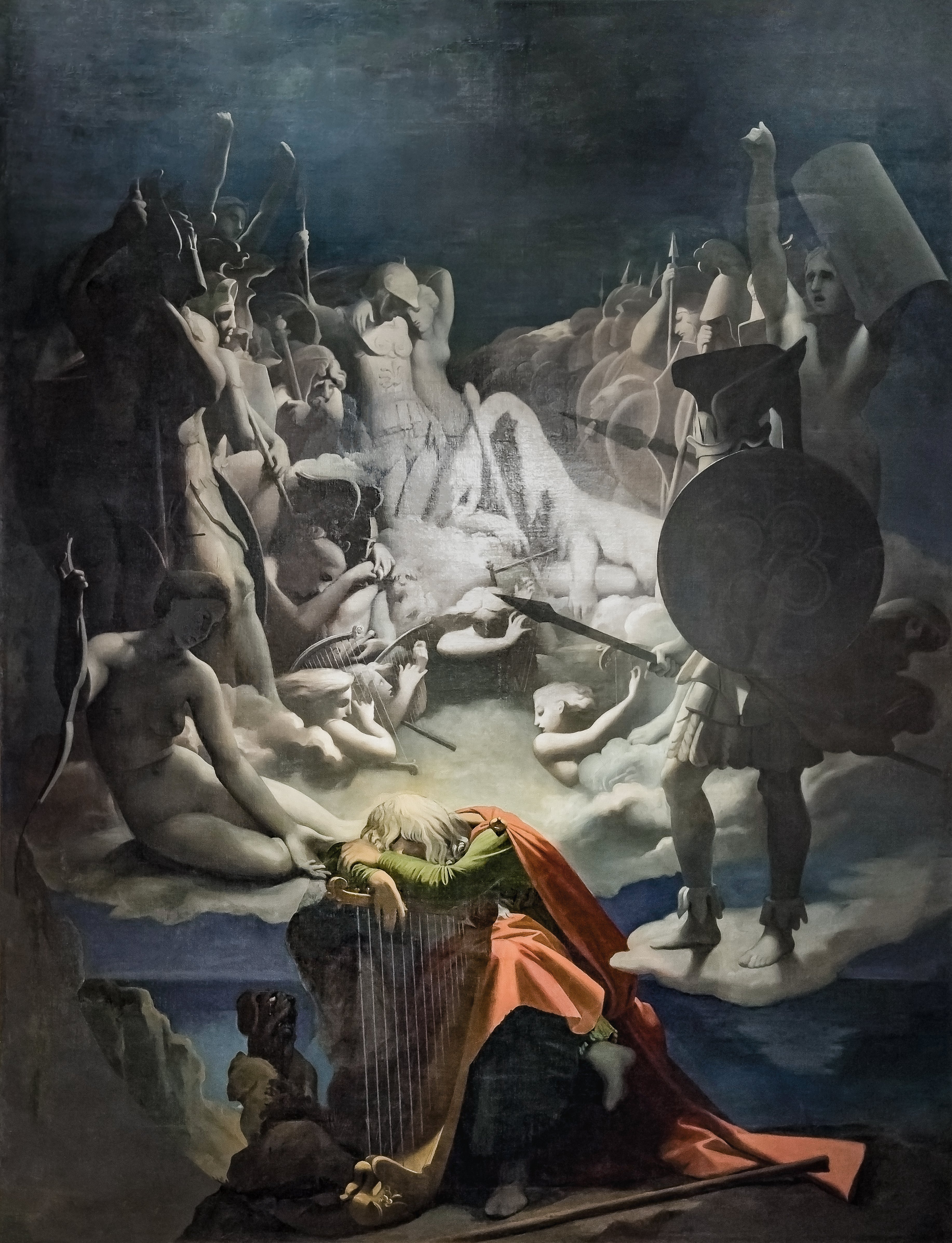 Ossians dröm - Jean-Auguste-Dominique Ingres