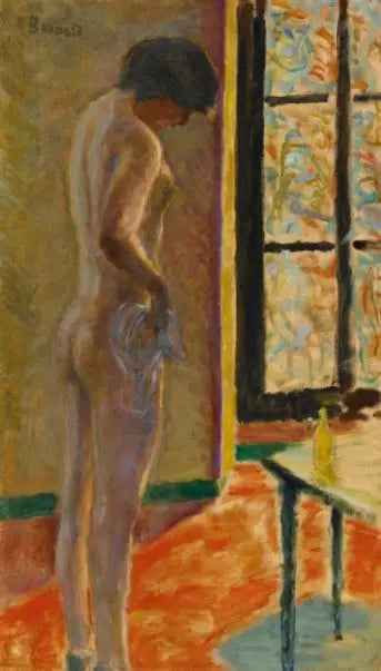 Nu vid fönstret - Pierre Bonnard