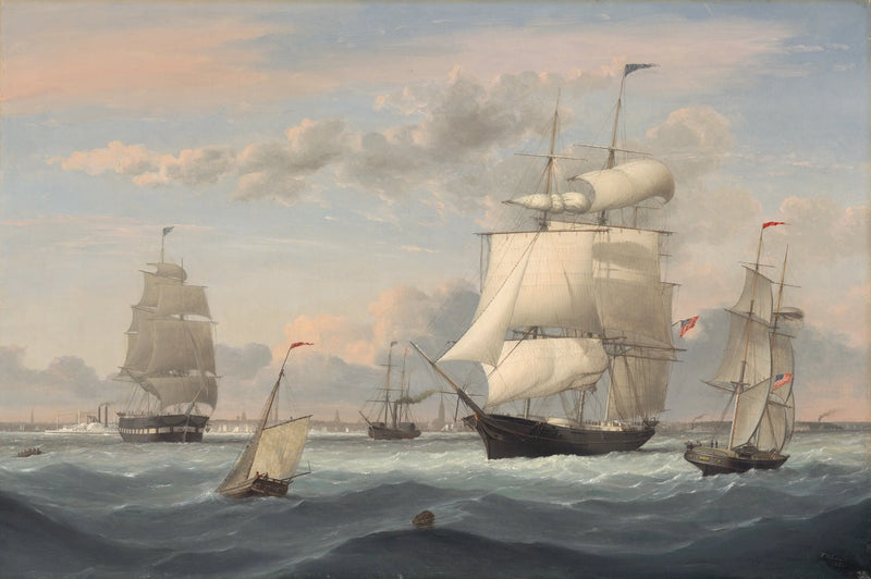 New York-hamn - Fitz Henry Lane