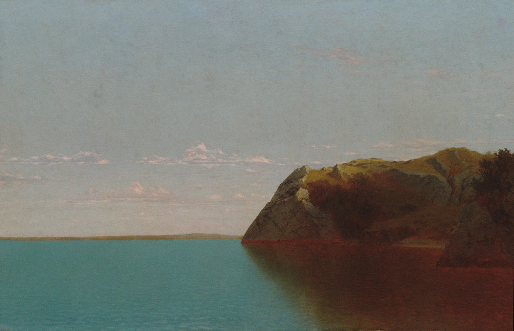 Newport Rocks - John Frederick Kensett - Alpha Reproduction