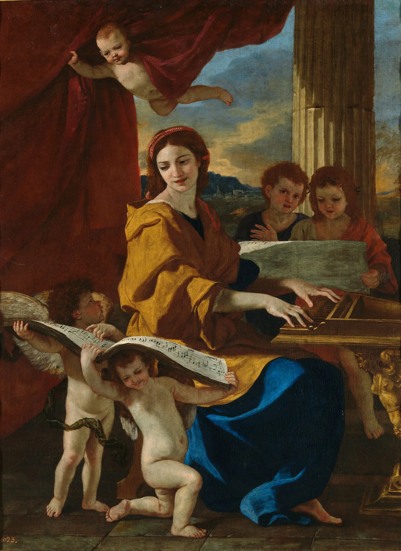 Sankt Cäcilia - Nicolas Poussin