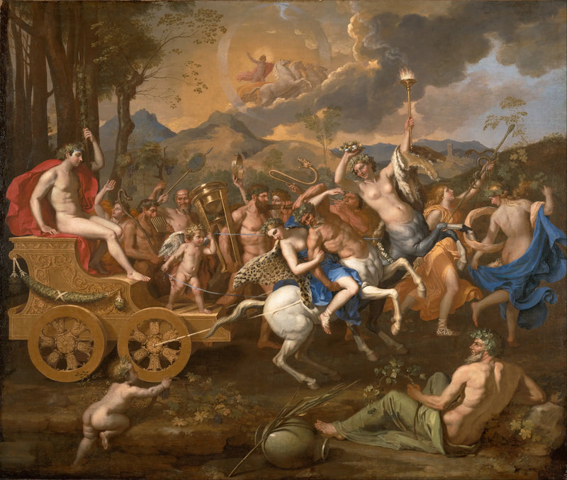 Bacchus triumf - Nicolas Poussin