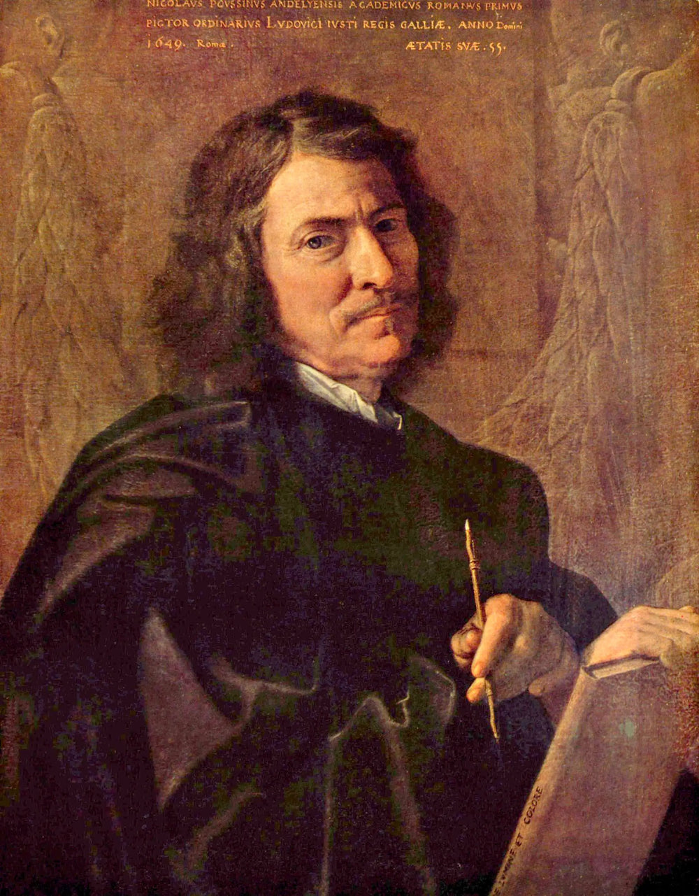 Autoportrait - Nicolas Poussin - Alpha Reproduction