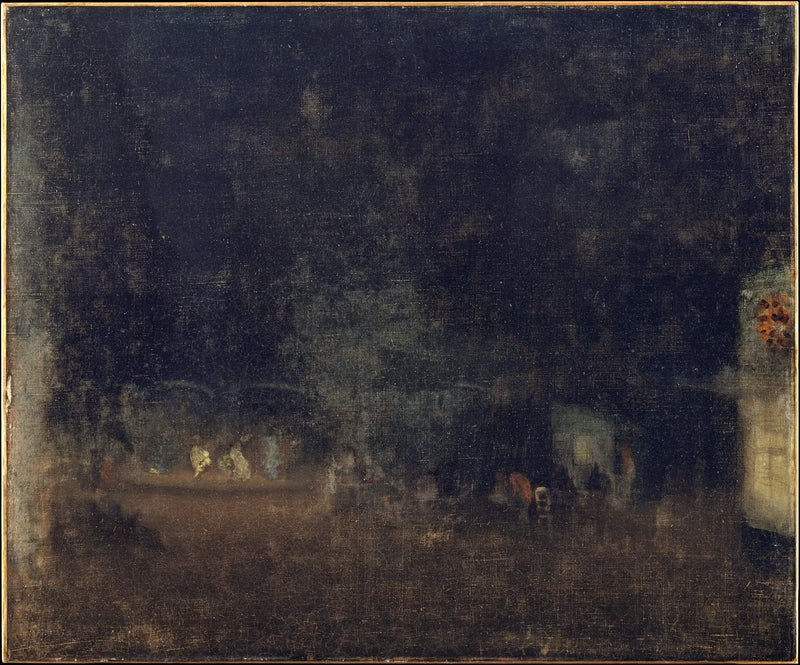 Nattlig i grönt och guld - James Abbott McNeill Whistler