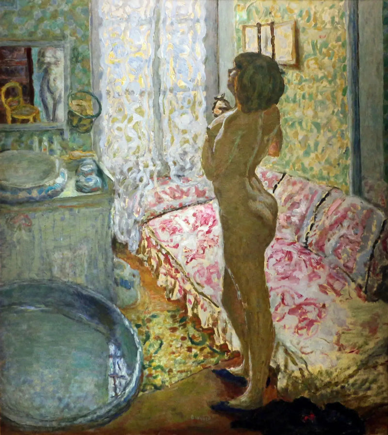 Nu i motljus - Pierre Bonnard