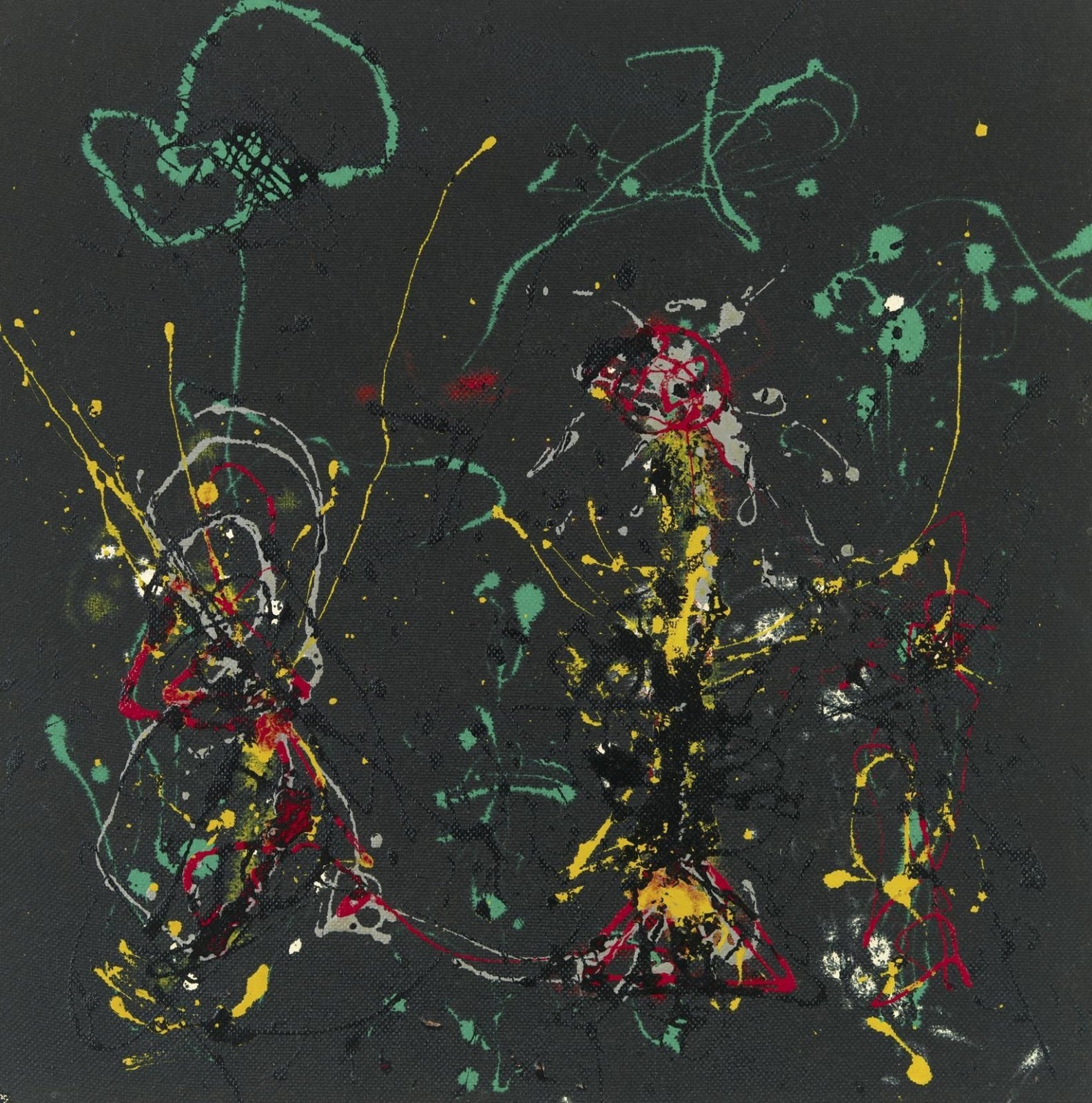 Numéro 17, 1950 / "Feux d'artifice" - Jackson Pollock