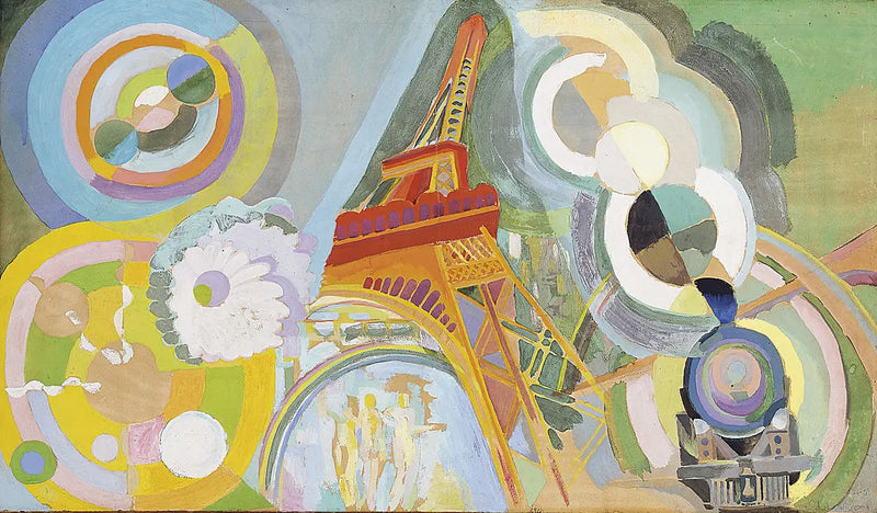 Luft, järn och vatten - Robert Delaunay