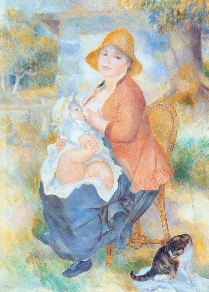 Aline Renoir ammar sin son Pierre - Pierre-Auguste Renoir