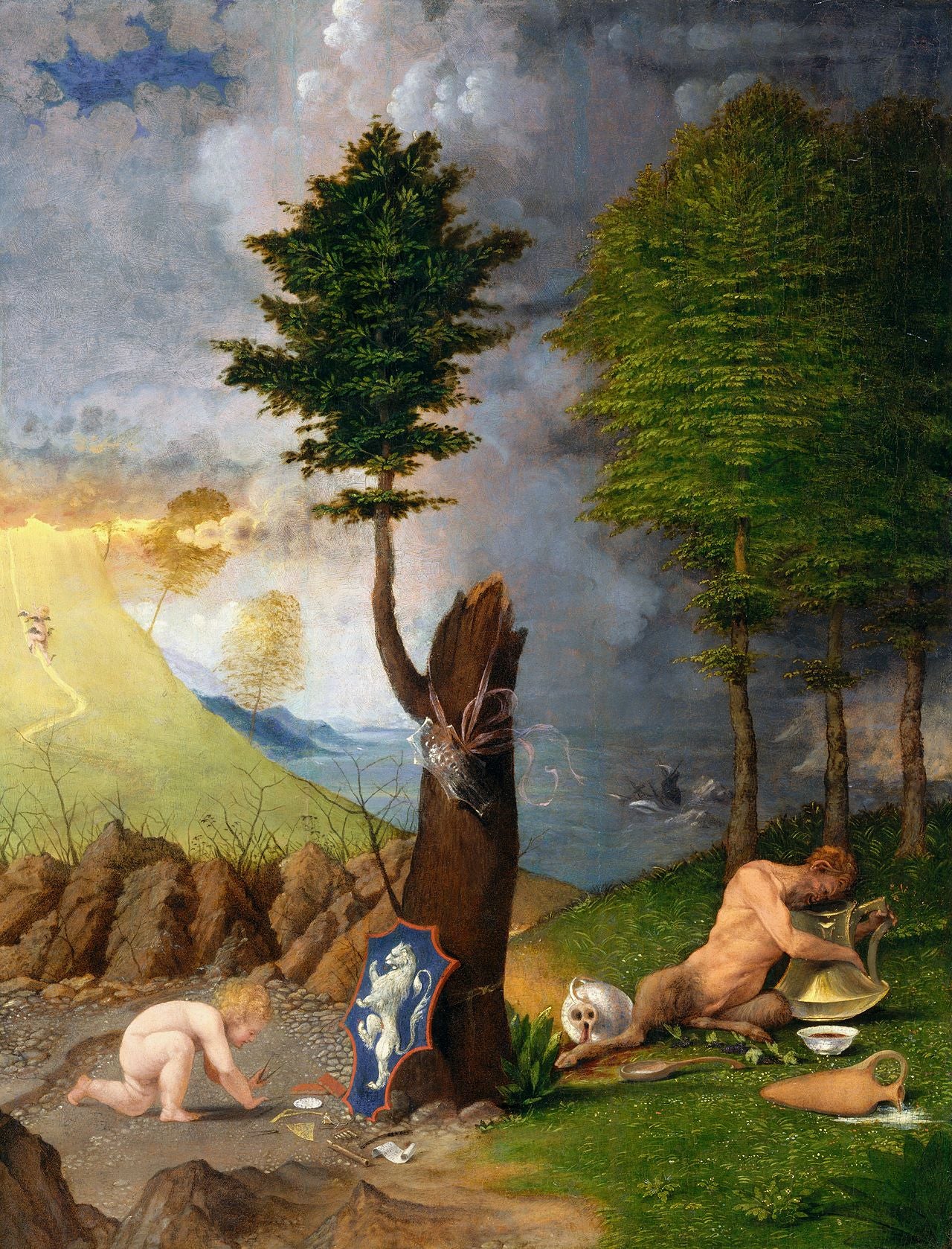 Allégorie du Vice et de la Vertu - Lorenzo Lotto