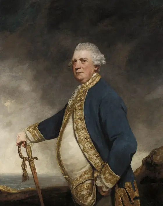 Amiral Augustus Keppel, 1725-86 - Joshua Reynolds