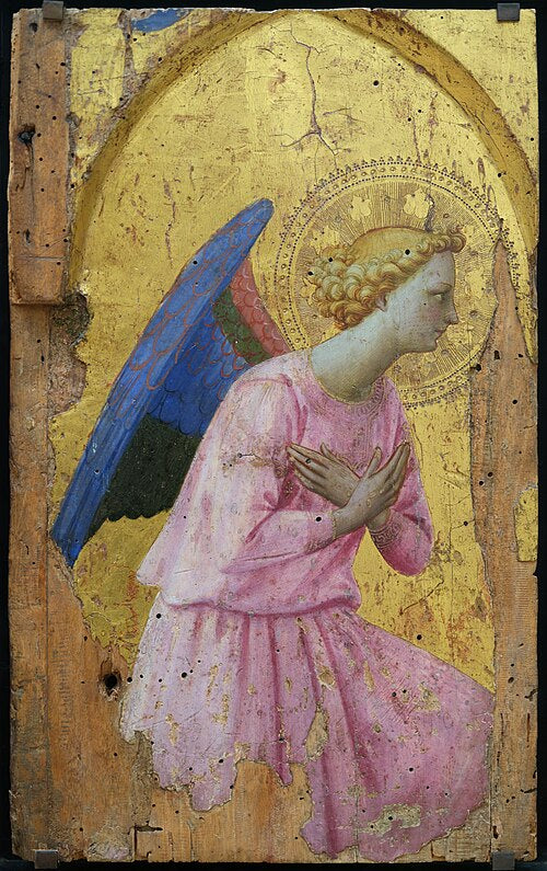 Ange en adoration, tourné vers la droite - Fra Angelico