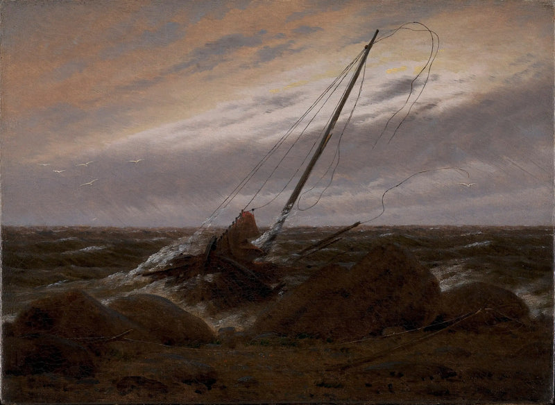 Efter stormen - Caspar David Friedrich