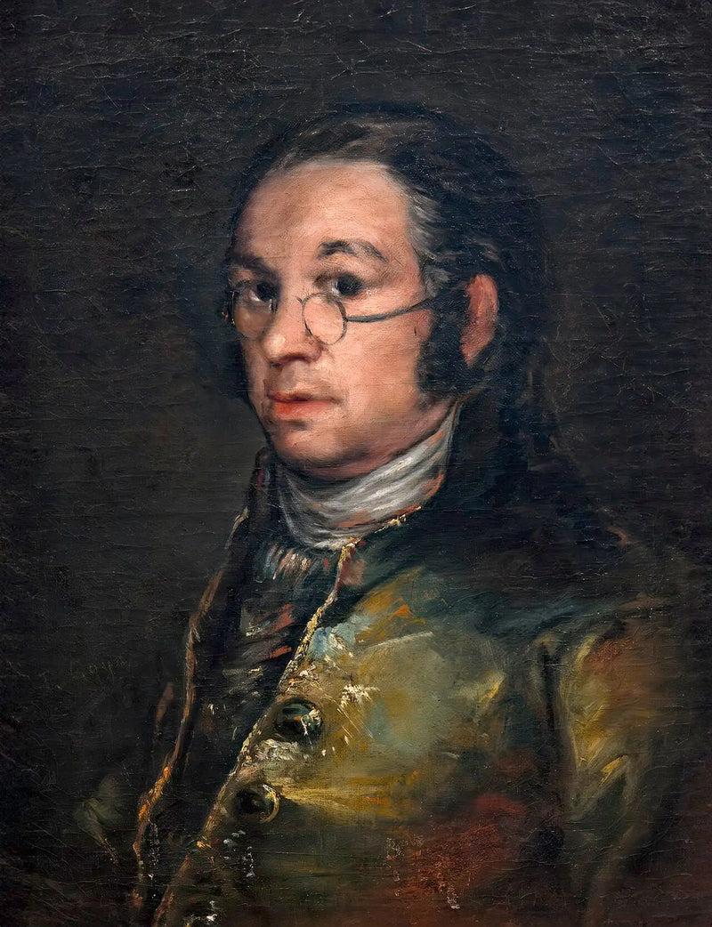Självporträtt med glasögon - Francisco de Goya