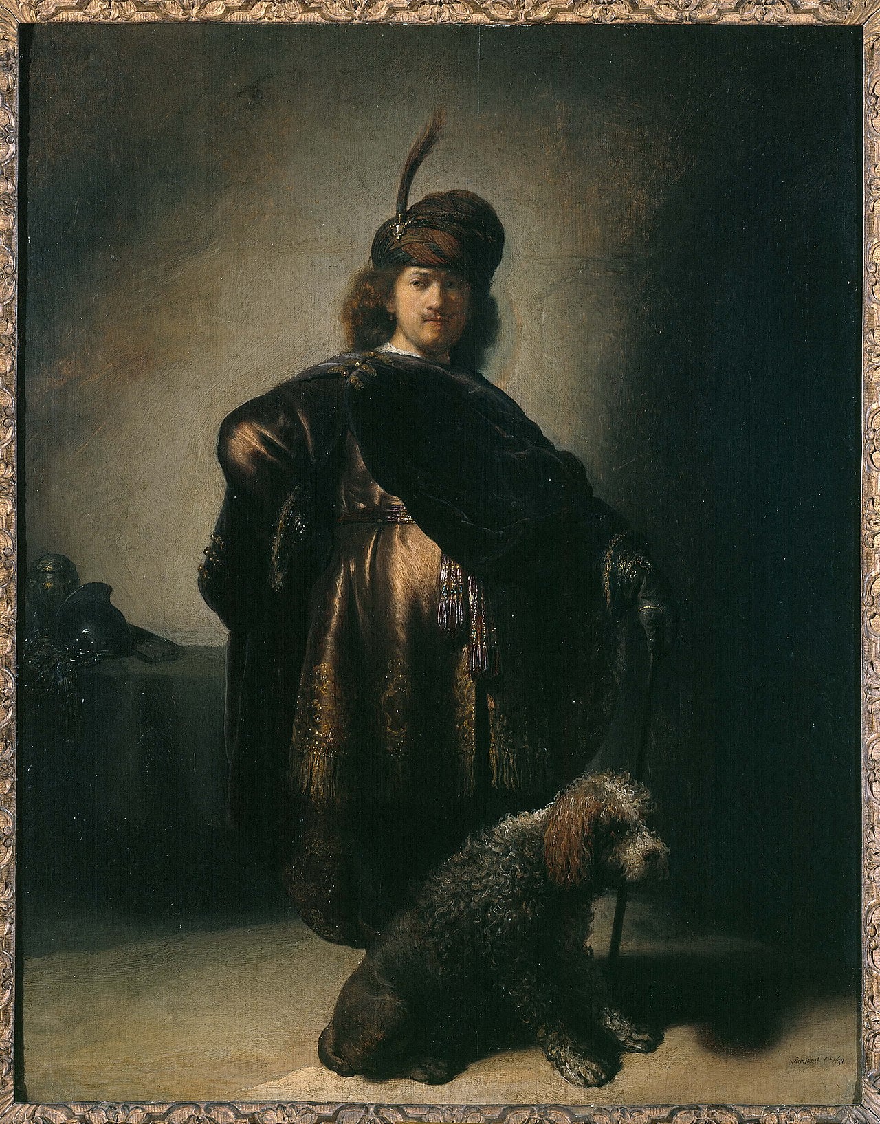 Självporträtt i östliga vanor - Rembrandt