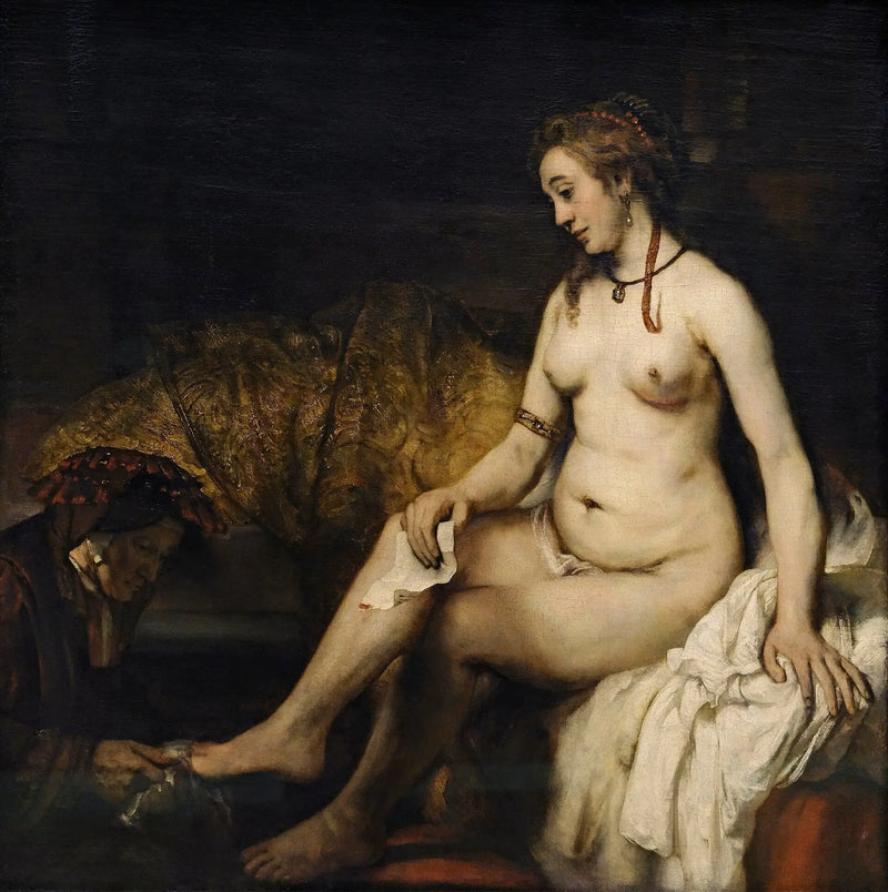 Batsbebad med Davidbrevet - Rembrandt