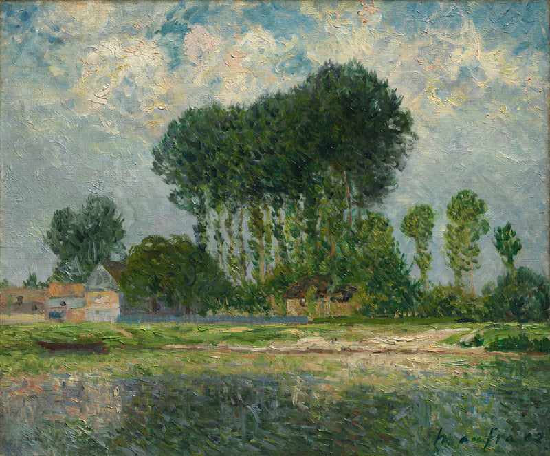 Seine-stranden vid Andelys - Maxime Maufra
