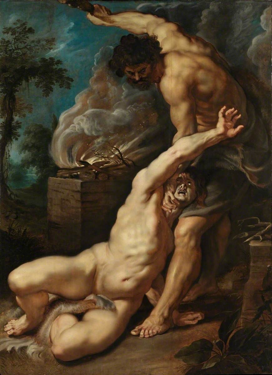 Kain dödar Abel - Peter Paul Rubens