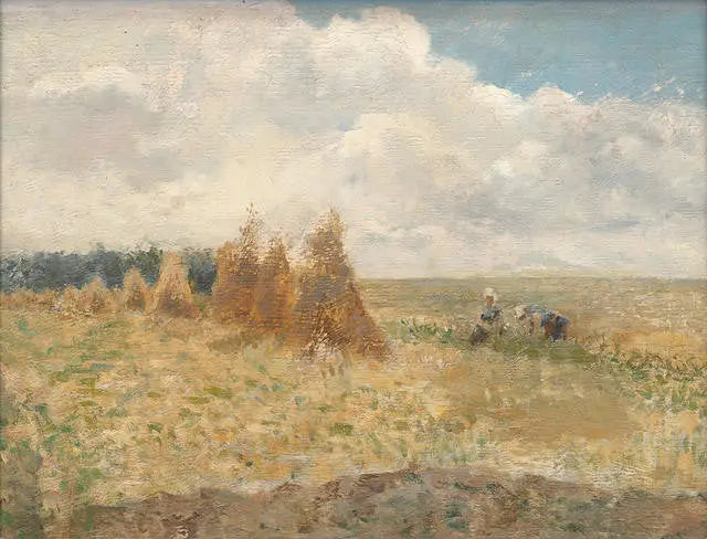Vetefält - Eugène Boudin