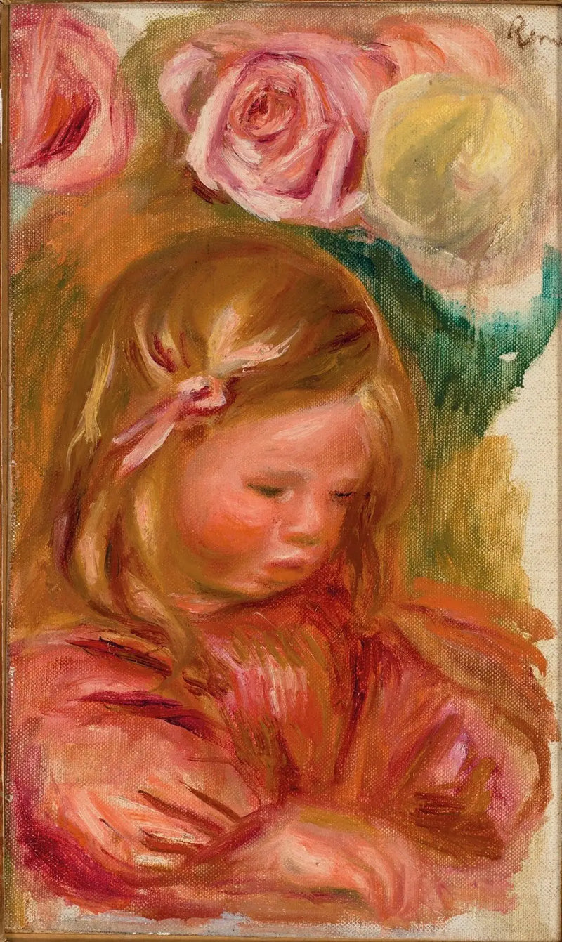 Coco i rosorna - Pierre-Auguste Renoir