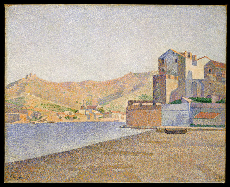 Collioure. Staden Strand. Opus 165 - Paul Signac