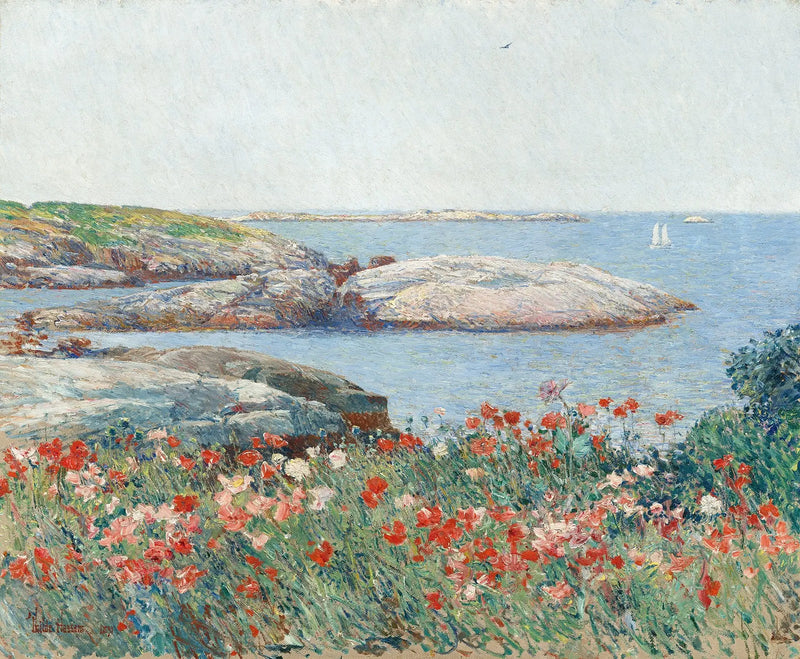 Krokusar, Shoalsöarna - Childe Hassam
