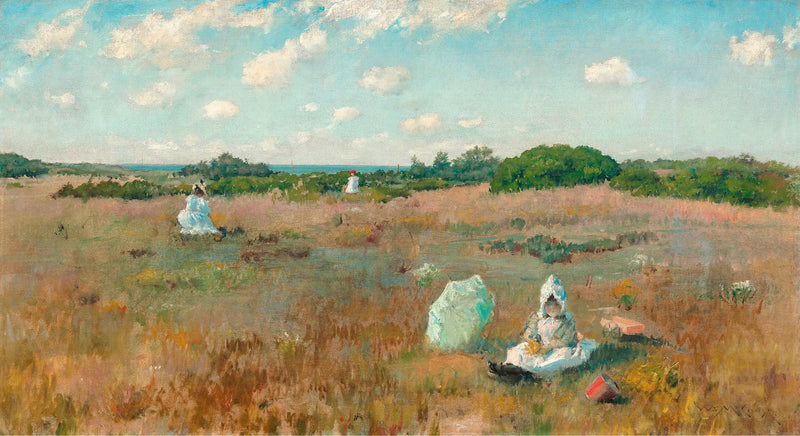 Höstblomsterplockning - William Merritt Chase