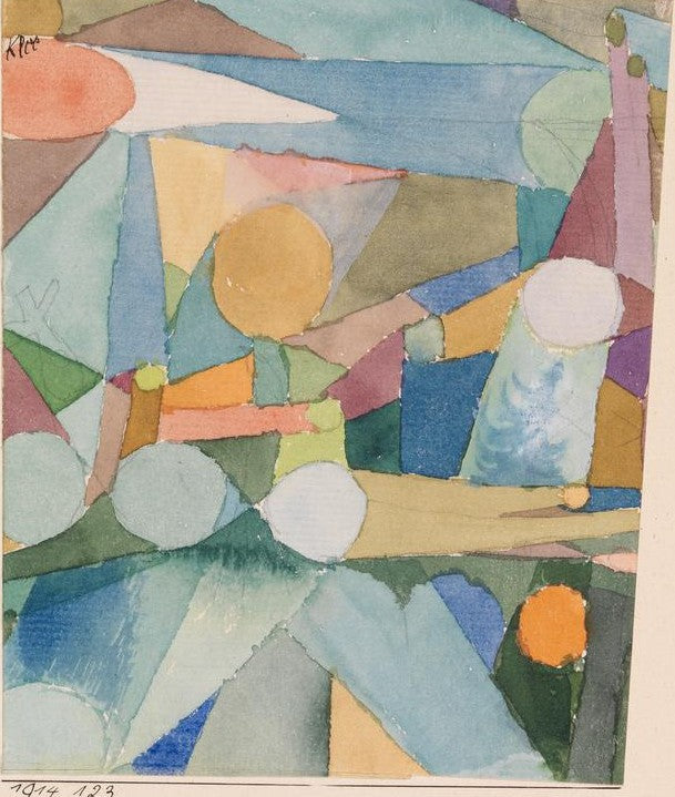 Enligt en skiss från Zürich (Nach einer Scizze aus Zürich) - Paul Klee