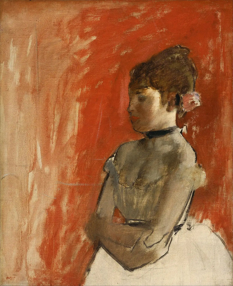 Balettdansör med korsade armar - Edgar Degas