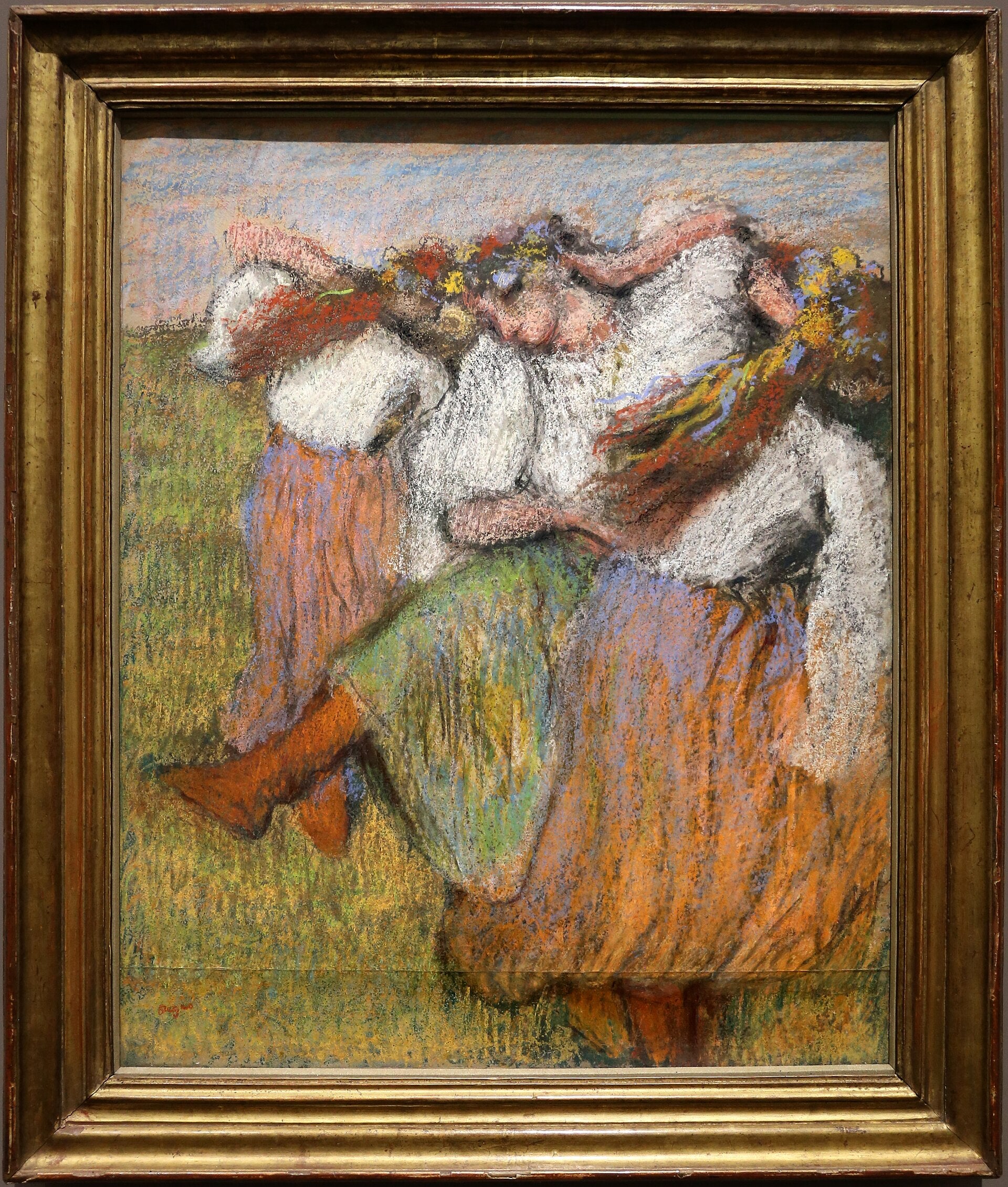 Ukrainska dansare - Edgar Degas