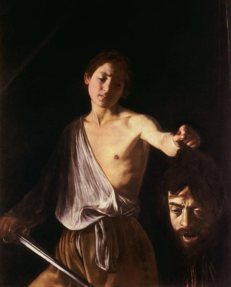 David med Goliats huvud - Caravaggio