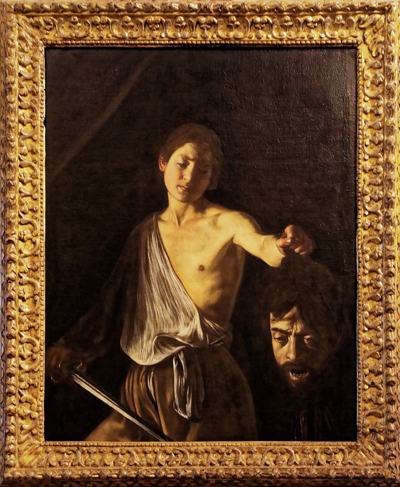David med Goliats huvud - Caravaggio