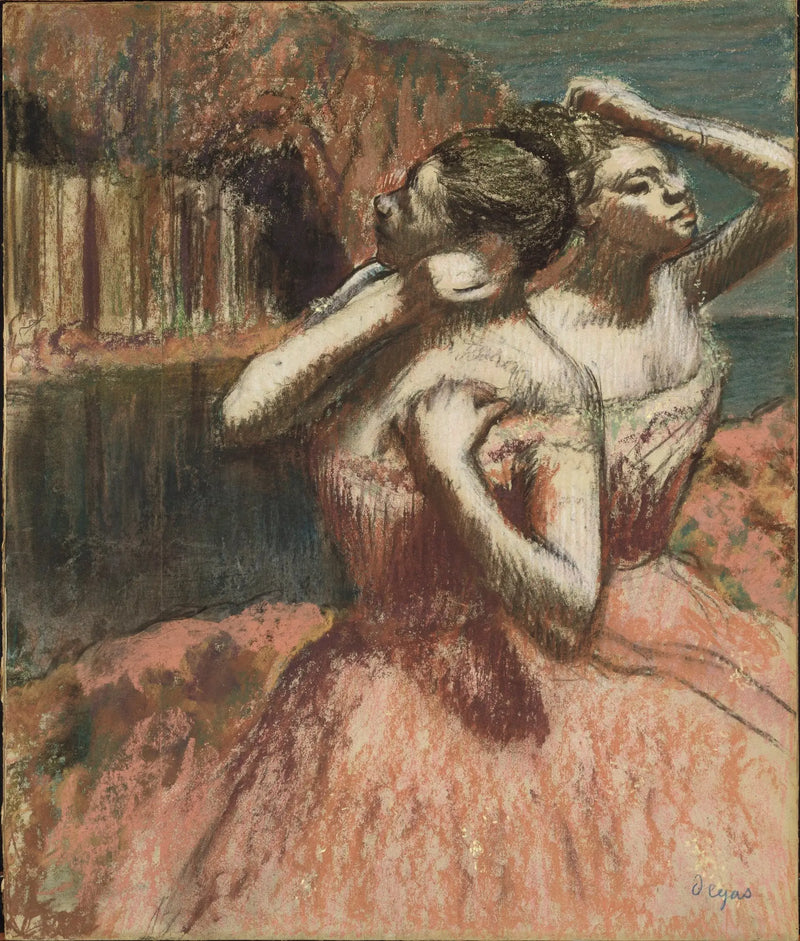 Två dansare - Edgar Degas