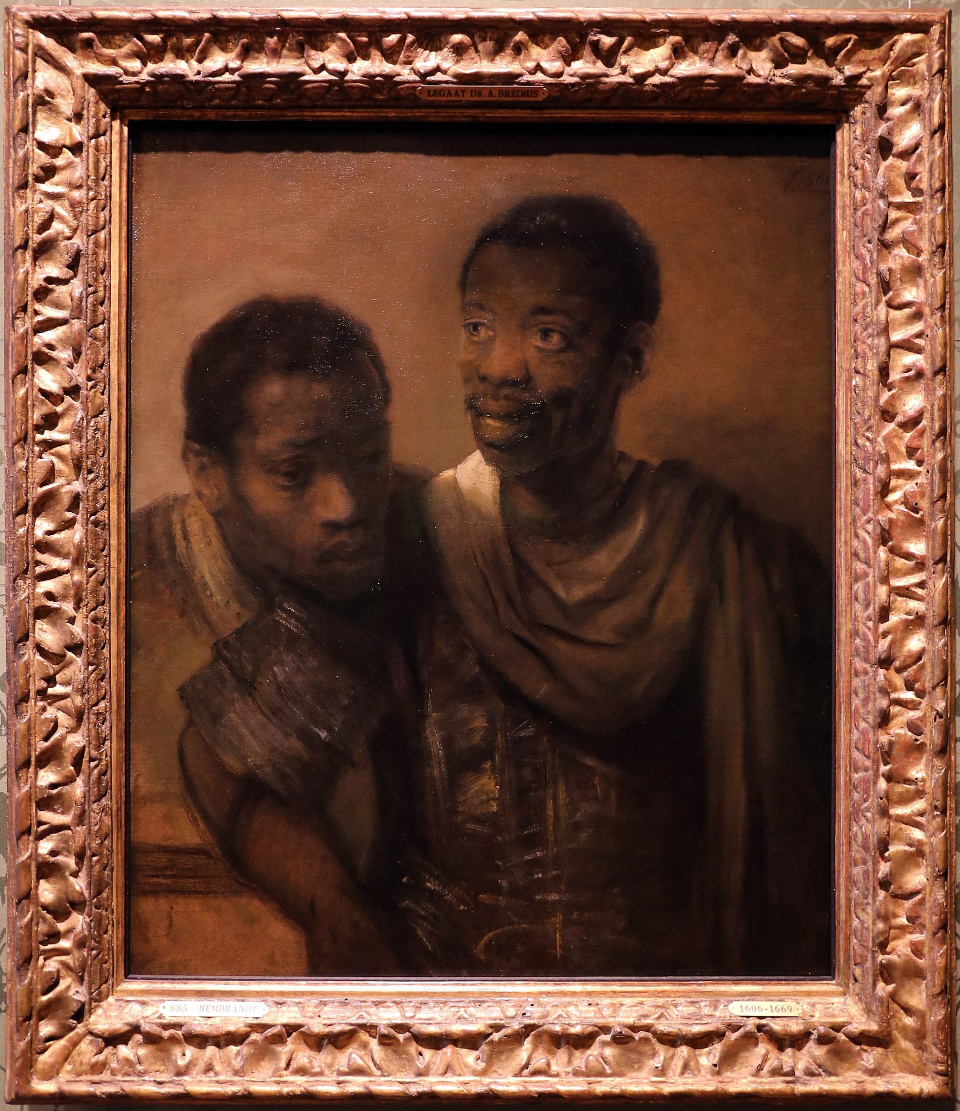 Två svarta - Rembrandt